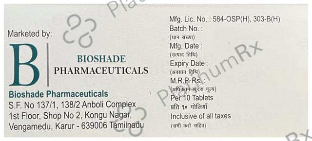 Cefishade 200mg Tablet 10s