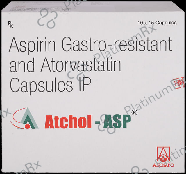 Atchol ASP 75/10mg Capsule 15s