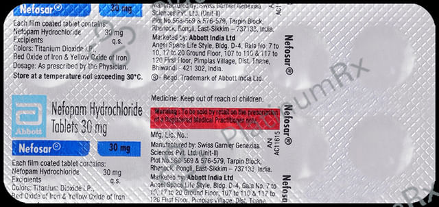 Nefosar 30mg Tablet 10s