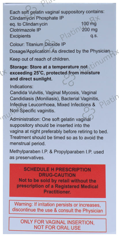 Nexoclin Vaginal Suppository