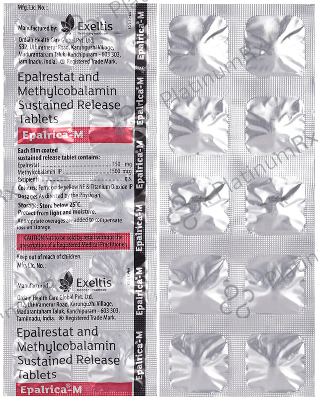 Epalrica M 150/1.5mg Tablet SR 10s