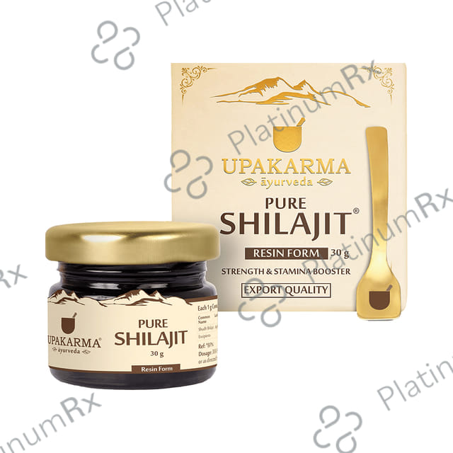 Upakarma Ayurveda Pure Shilajit Resin Form Mega Pack