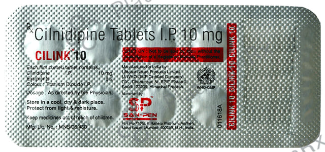 Cilink 10mg Tablet 10s