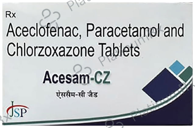 Acesam CZ 500/250/100mg Tablet 10s