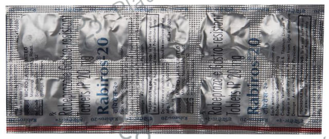 Rabiros 20mg Tablet 10s