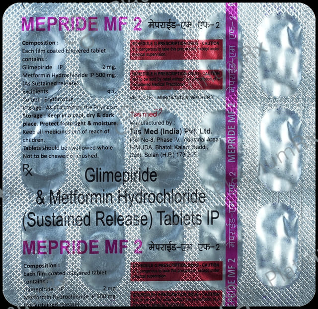 Mepride MF 2 Tablet SR 15 Tablet SR