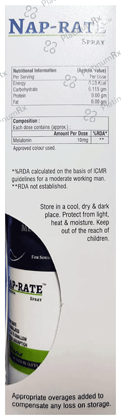 Nap-Rate Melatonin Oral Spray Mint