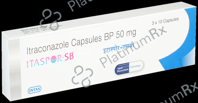 Itaspor SB 65mg Capsule 10s