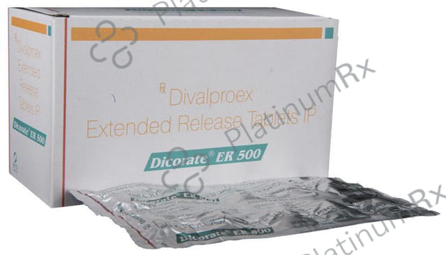 Dicorate ER 500mg Tablet 10s
