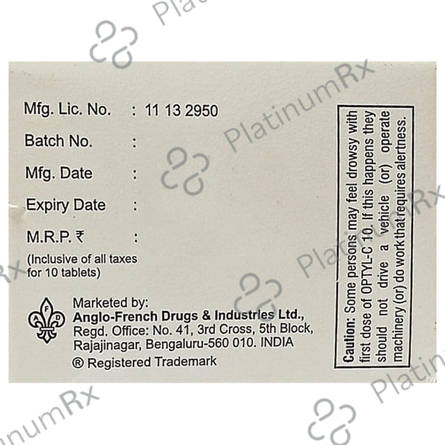 Optyl-C 10 Tablet