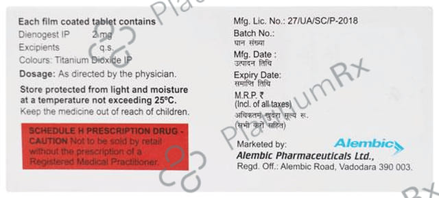 Mirumigest 2mg Tablet 10s