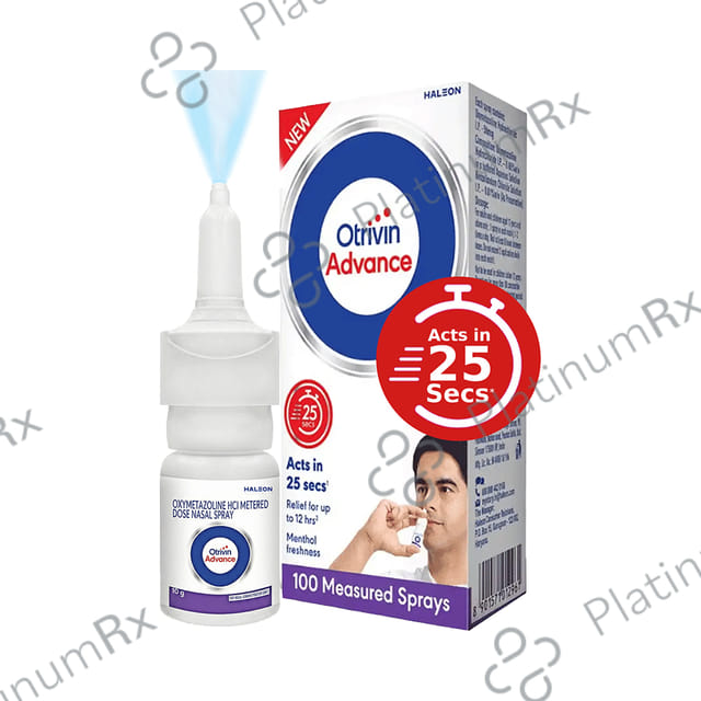Otrivin Advance 0.05% Nasal Spray 10gm