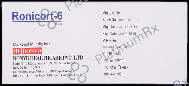 Ronicort 6mg Tablet