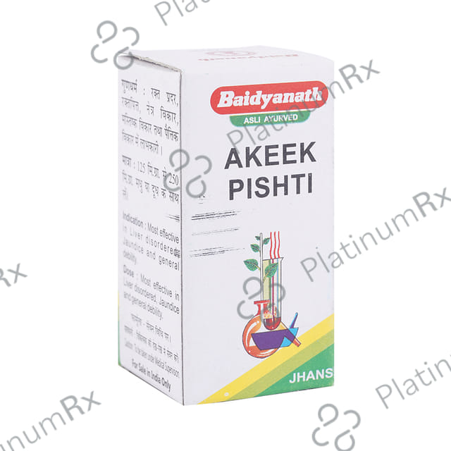 Baidyanath (Jhansi) Akeek Pishti 10 gm