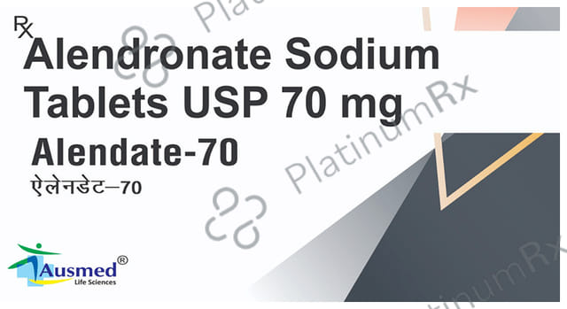 Alendate 70mg Tablet 4s
