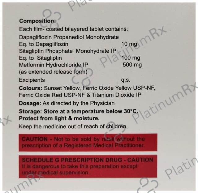 Electsita-DM Tablet ER