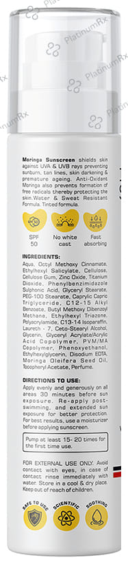 The Skin Story Sunscreen Moringa SPF 50+ Cream 40gm