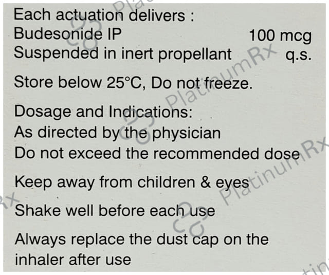 Derinide 100mcg CFC Free Inhaler 200MDI