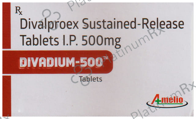 Divadium 500mg Tablet SR 10s