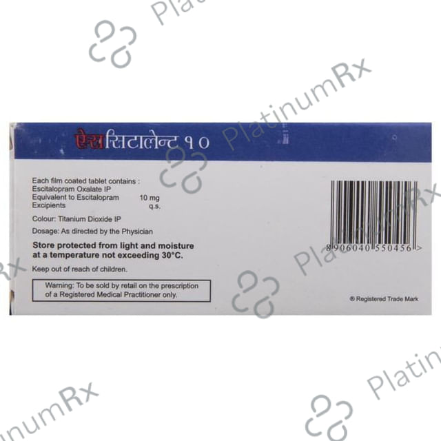 Escitalent 10 Tablet