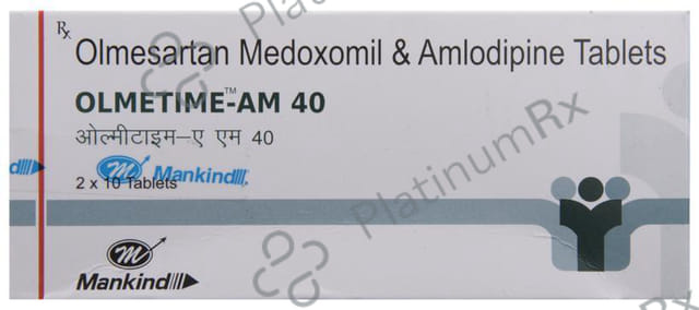 Olmetime AM 40 5/40mg Tablet 10s