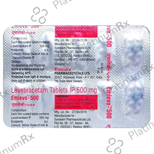 Emlevo 500mg Tablet 10s