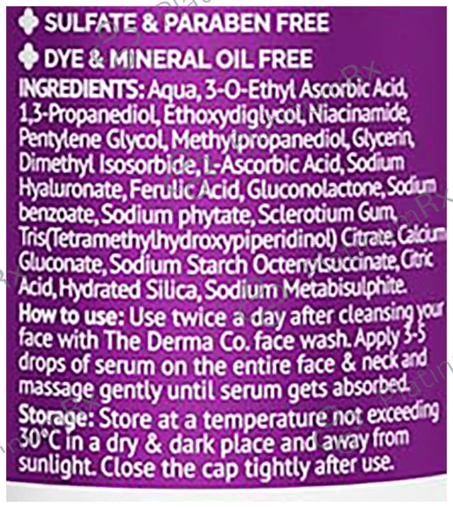 The Derma Co 10% Vitamin C Face Serum 30 ml
