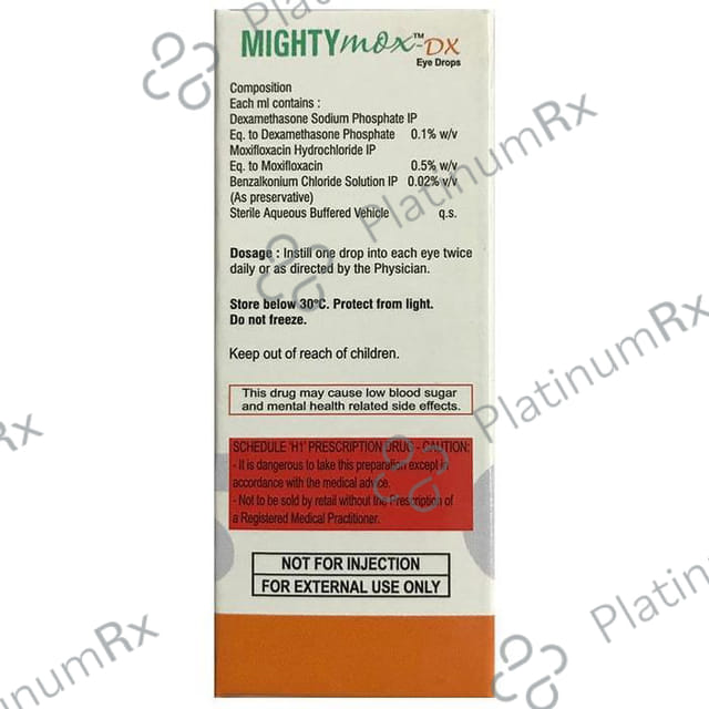 Mighty Mox-DX Eye Drop 10 Eye Drop