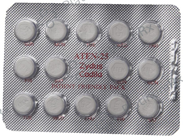 Aten 25mg Tablet 14s