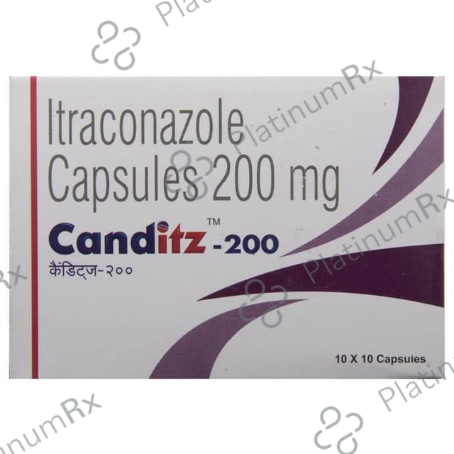 Canditz 200mg Capsule 10s