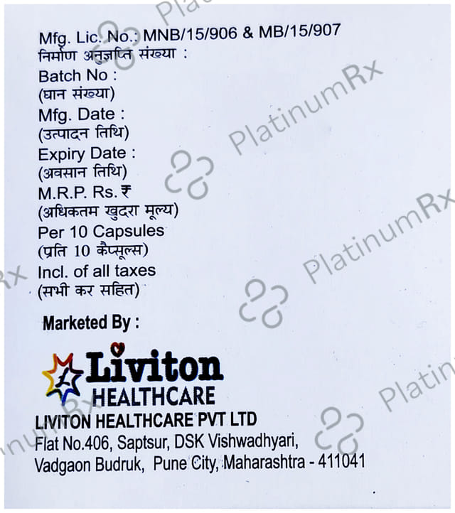 Esmodoc 40/75mg L Capsule SR 10s