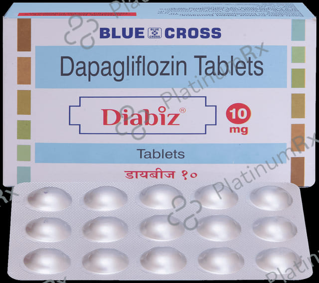 Diabiz 10mg Tablet 15s