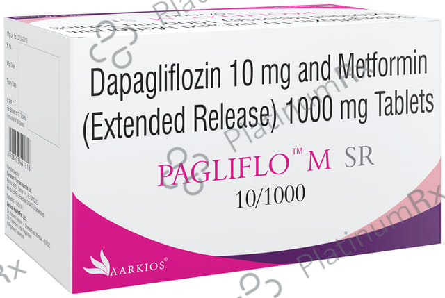 Pagliflo M SR 10/1000mg Tablet 10s