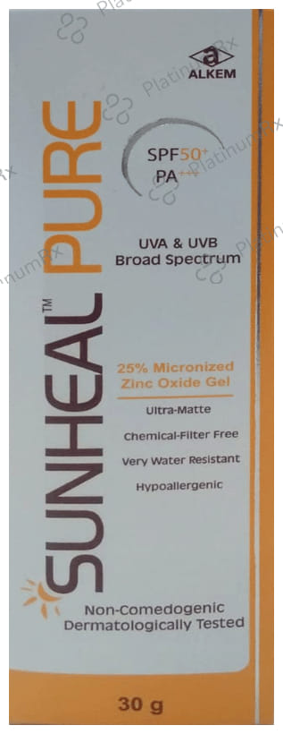 Sunheal Pure SPF 50+ PA+++ Gel 30gm