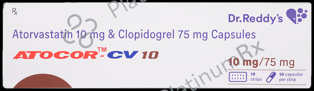 Atocor CV 10/75mg Capsule 10s