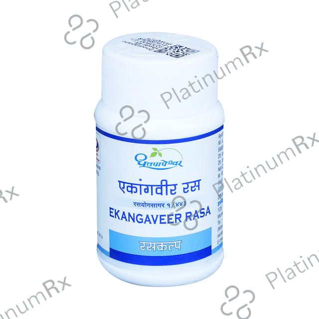 Dhootapapeshwar Ekangaveer Rasa Tablet 60 tablets