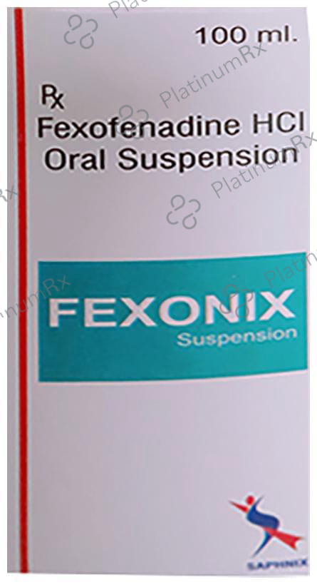 Fexonix 30mg Oral Suspension 100ml