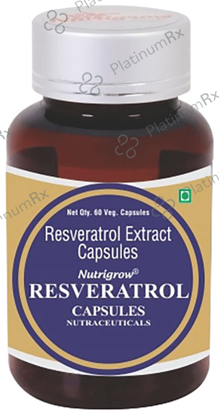 Nutrigrow Resveratrol Veg Capsule