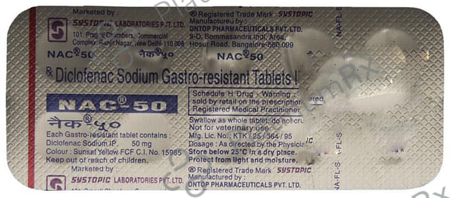 NAC 50mg Tablet 10s