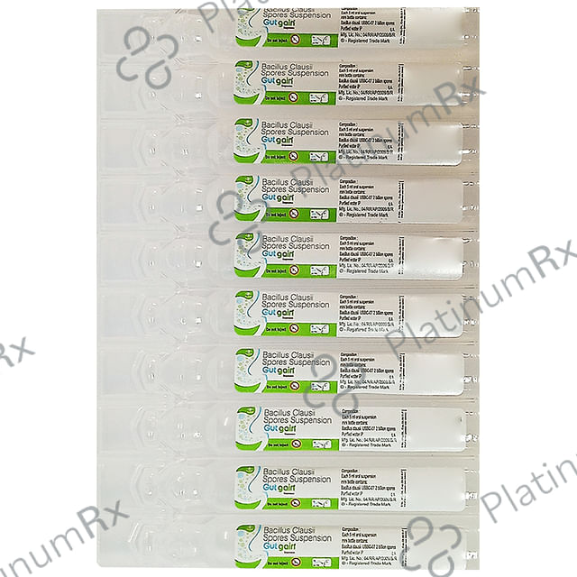 Gutgain Oral Suspension (5ml Each) 10s