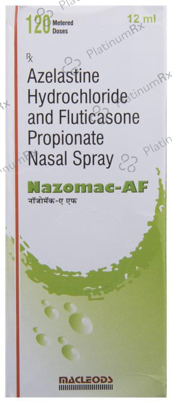 Nazomac AF 140/50mcg Nasal Spray 12ml