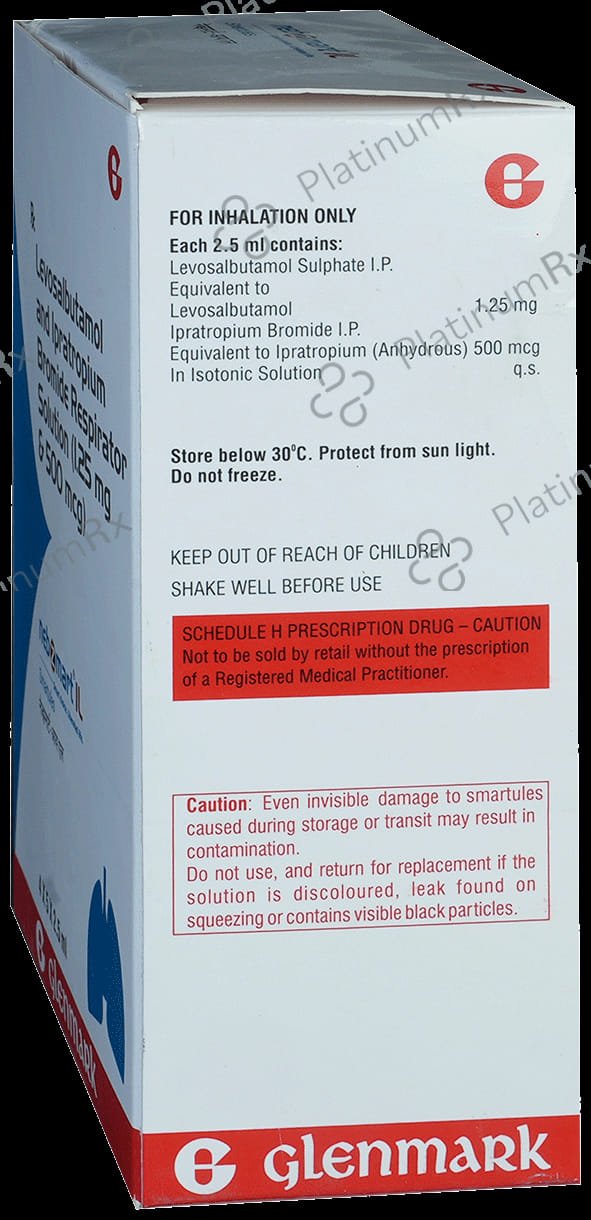 Nebzmart IL 1.25mg/500mcg Smartules Respules 5X2.5ml