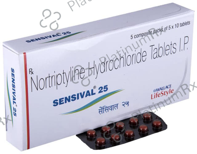 Sensival 25mg Tablet 10s