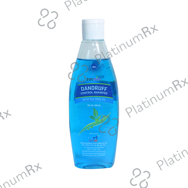Zacson Dandruff Control Shampoo with Tea Tree Oil 200 ml