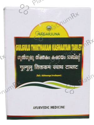 Nagarjuna Gulgulu Thikthakam Kashaayam Tablet