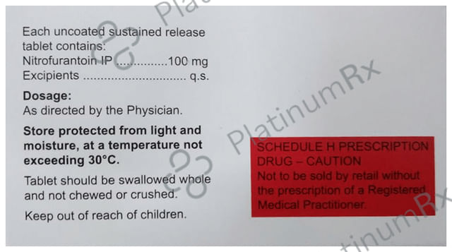 Urifast SR 100mg Tablet 15s