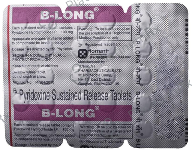 B Long 100mg Tablet SR 30s