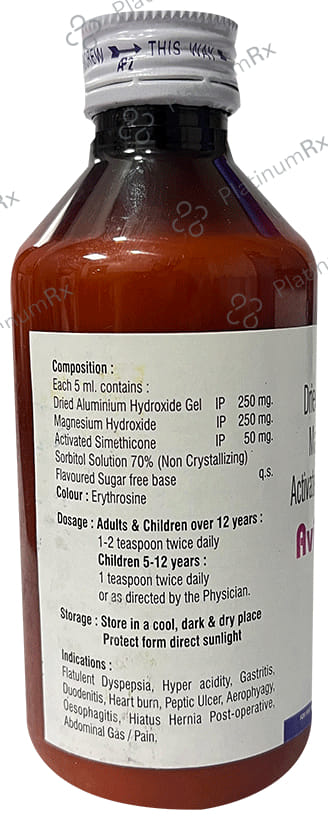 Avicaine M Oral Suspension Mint Sugar Free 170ml