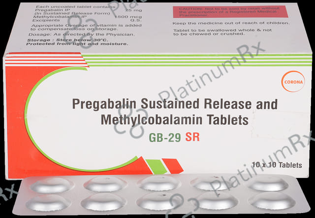 GB 29 1500mcg/75mg Tablet SR
