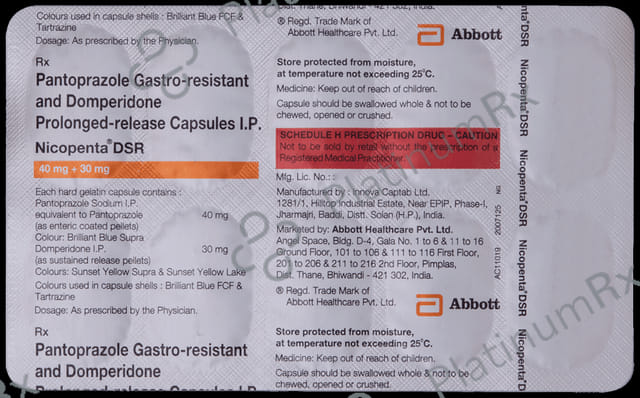 Nicopenta D Capsule SR 10s